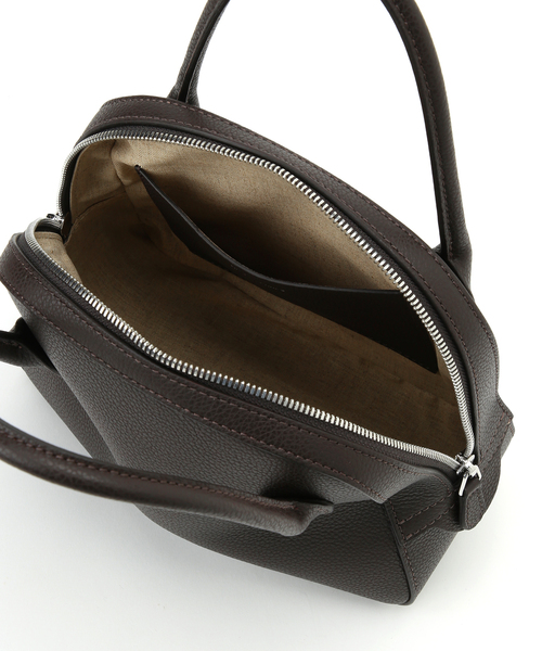 plage(プラージュ)の「《追加》MAISON CANAU / メゾン カナウ ROUND BOSTON Sバッグ 3(ハンドバッグ・レディース・ブラウン系その他/グレー・FREE)」の12枚目の写真