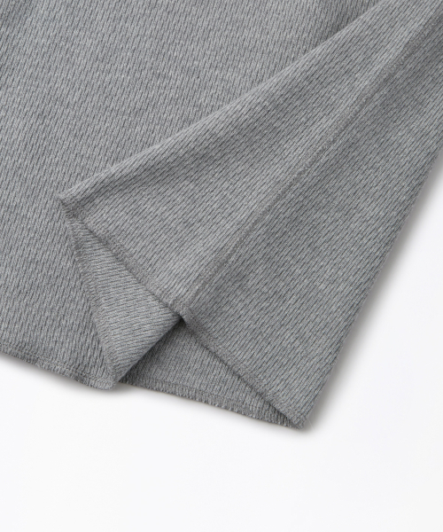 OUTSTANDING(アウトスタンディング)の「THERMAL VINTAGE HENLEY NECK LONG SLEEVE TEE_8%MELANGE GRAY(Tシャツ/カットソー・メンズ・その他・X-LARGE/LARGE/MEDIUM)」の6枚目の写真