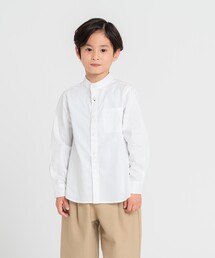 COMME CA ISM（コムサイズム）の「バンドカラーシャツ（シャツ/ブラウス）」