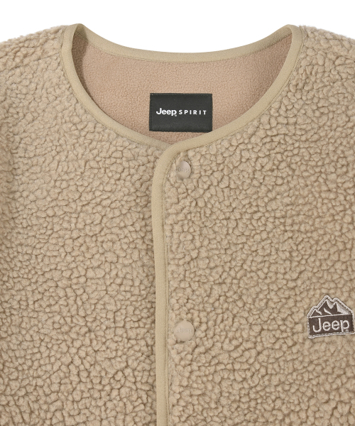 JEEP(ジープ)の「レトロマウンテンコジーボアジャケット (JR5TZU193BE)(その他アウター・レディース・その他・SMALL/MEDIUM/LARGE/X-LARGE/2XL)」の4枚目の写真