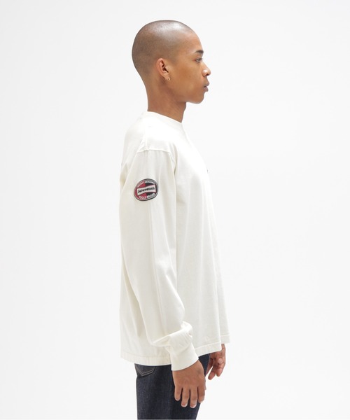 AVIREX（アヴィレックス）の「《A.A.R.C》FADED EMB. L/S T-SHIRT / フェード 長袖Tシャツ / AVIREX / アヴィレックス（Tシャツ/カットソー・メンズ・オフホワイト/チャコール・XX-LARGE/X-LARGE/MEDIUM/LARGE）」の19枚目の写真