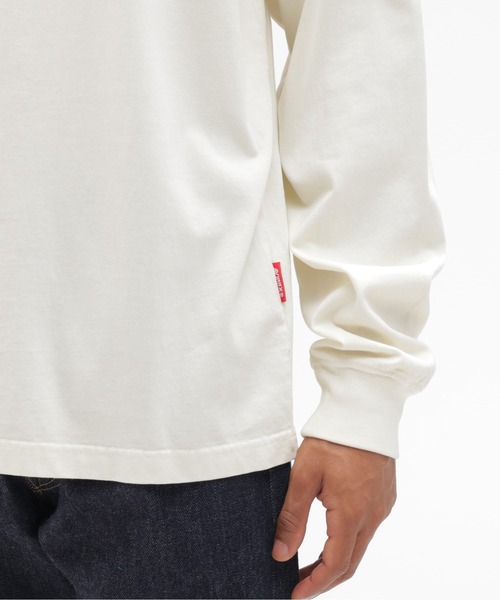 AVIREX（アヴィレックス）の「《A.A.R.C》FADED EMB. L/S T-SHIRT / フェード 長袖Tシャツ / AVIREX / アヴィレックス（Tシャツ/カットソー・メンズ・オフホワイト/チャコール・XX-LARGE/X-LARGE/MEDIUM/LARGE）」の22枚目の写真