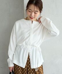le.coeur blanc | ホックテープデザインカットソー(Tシャツ/カットソー)