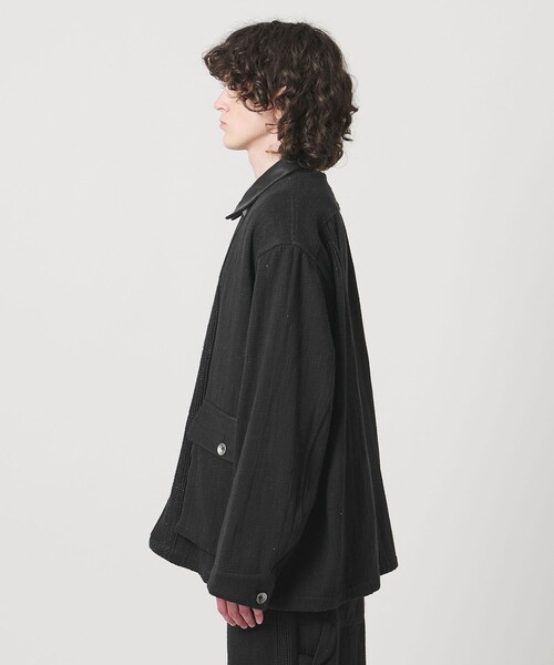 Pheeta（フィータ）の「＜Pheeta＞Daniel カバーオール BLACK ‐UNISEX‐ / 016CMen-JK1D（カバーオール・メンズ・ブラック・1/2）」の9枚目の写真