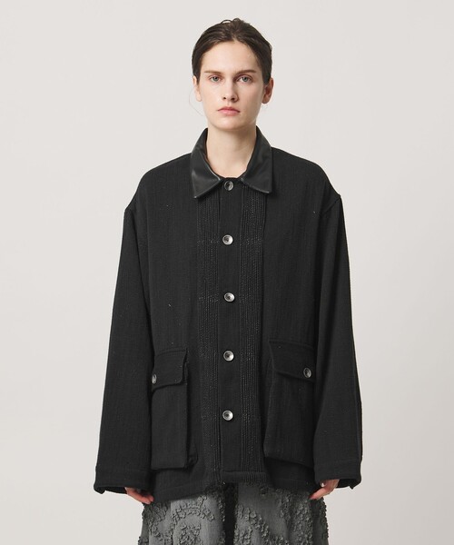 Pheeta（フィータ）の「＜Pheeta＞Daniel カバーオール BLACK ‐UNISEX‐ / 016CMen-JK1D（カバーオール・メンズ・ブラック・1/2）」の11枚目の写真