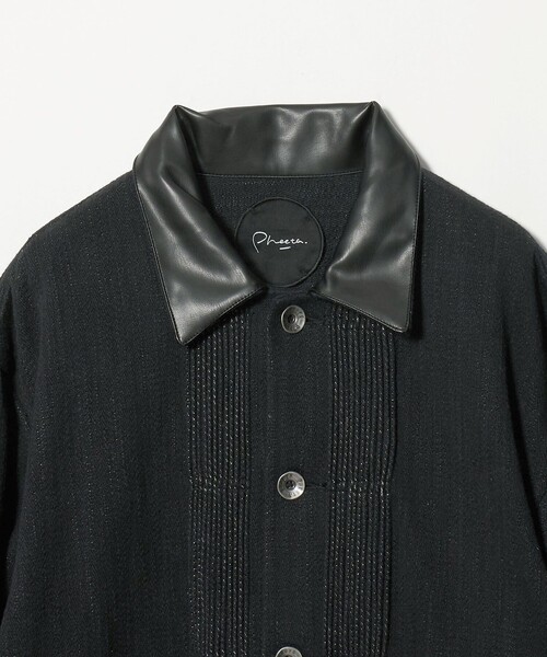 Pheeta（フィータ）の「＜Pheeta＞Daniel カバーオール BLACK ‐UNISEX‐ / 016CMen-JK1D（カバーオール・メンズ・ブラック・1/2）」の16枚目の写真