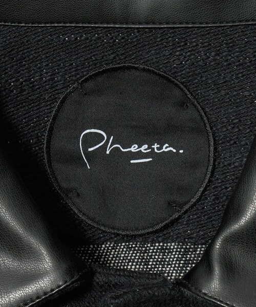 Pheeta（フィータ）の「＜Pheeta＞Daniel カバーオール BLACK ‐UNISEX‐ / 016CMen-JK1D（カバーオール・メンズ・ブラック・1/2）」の22枚目の写真