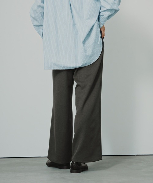 LEPSIM(レプシィム)の「ワイドストレートパンツ 1047007(その他パンツ・レディース・ブラック/チャコールグレー/ブラウン系その他・FREE)」の12枚目の写真