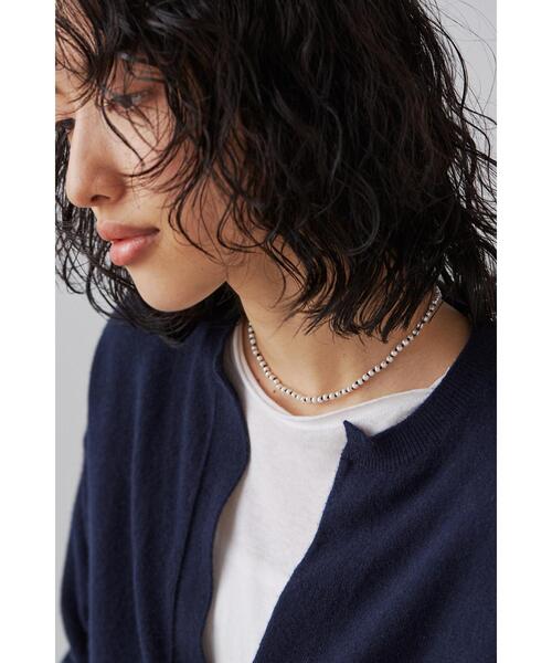 YLEVE / PEARL NECKLACE KNOT 37cm