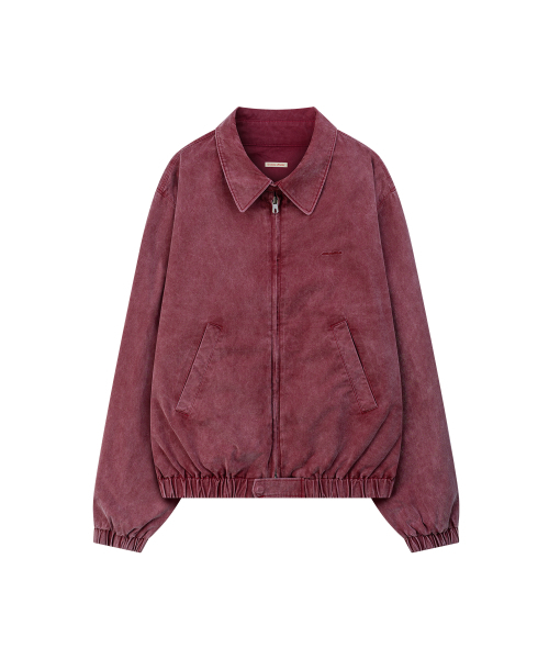 VANONE ATELIER(バノンアトリエ)の「O3771 PEID ブルゾンジャケット_Cherry red(その他アウター・レディース・レッド・FREE)」の2枚目の写真