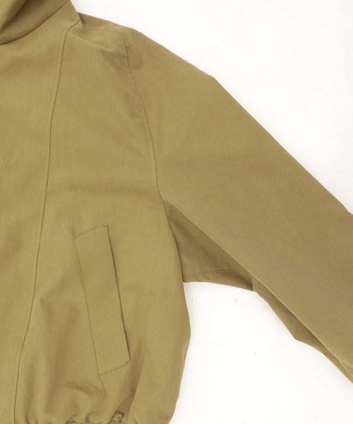 IRENISA(イレニサ)の「【irenisa/イレニサ】別注STAND COLLAR ZIP BLOUSON(ブルゾン・メンズ・ベージュ/ダークグレー・3/2)」の15枚目の写真