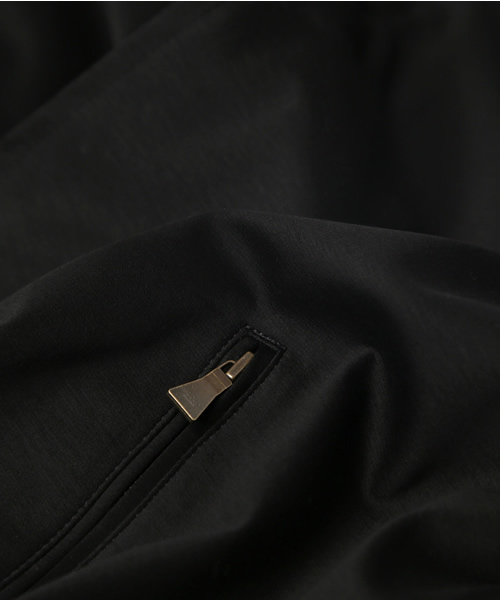 Paul Smith COLLECTION(ポールスミスコレクション)の「COTTON JERSEY MA-1 BLOUSON【164170 6462】(MA-1・メンズ・ネイビー/ブラック・MEDIUM/LARGE/X-LARGE/SMALL)」の10枚目の写真