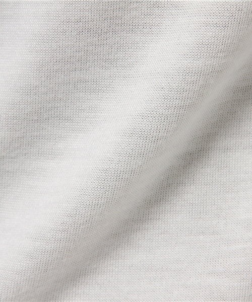 MOUSSY（マウジー）の「MS.WONDERFUL TEE（Tシャツ/カットソー・レディース・トップグレー/ホワイト/ベージュ・FREE）」の6枚目の写真