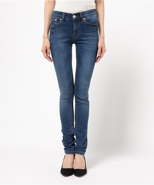 RES DENIM（レスデニム）の「RES DENIM(レスデニム)スキニーパンツTRASHQUEEN SKINNYインディゴストレッチ（デニムパンツ・レディース・インディゴブルー・24inch/25inch）」の2枚目の写真