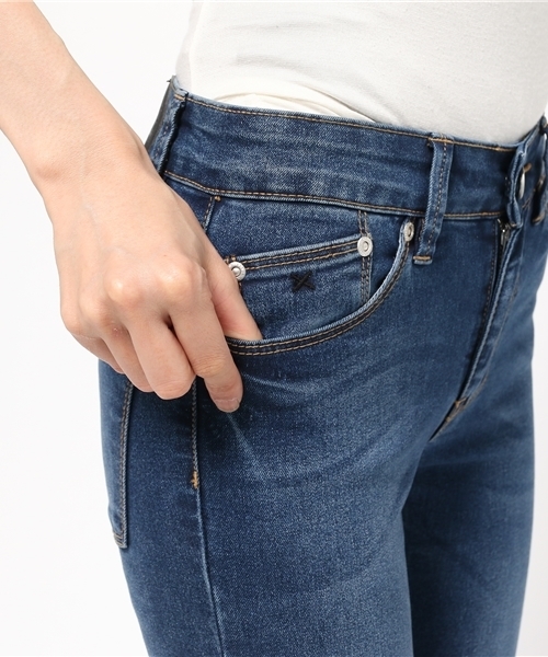 RES DENIM（レスデニム）の「RES DENIM(レスデニム)スキニーパンツTRASHQUEEN SKINNYインディゴストレッチ（デニムパンツ・レディース・インディゴブルー・24inch/25inch）」の10枚目の写真