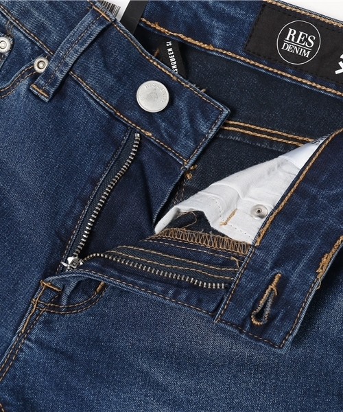 RES DENIM（レスデニム）の「RES DENIM(レスデニム)スキニーパンツTRASHQUEEN SKINNYインディゴストレッチ（デニムパンツ・レディース・インディゴブルー・24inch/25inch）」の13枚目の写真