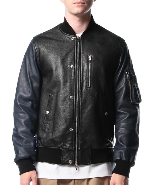 ASTRAET（アストラット）の「ASTRAET（アストラット）GOAT ブルゾン◆（ブルゾン・メンズ・ブラック/ネイビー・ 5/4）」の3枚目の写真