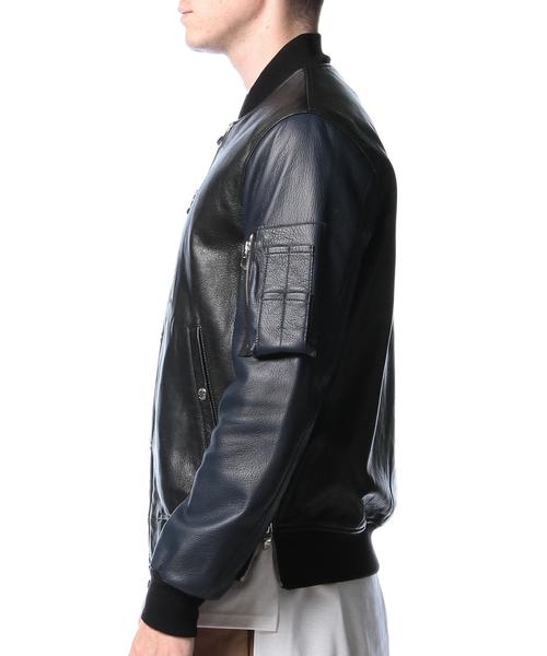 ASTRAET（アストラット）の「ASTRAET（アストラット）GOAT ブルゾン◆（ブルゾン・メンズ・ブラック/ネイビー・ 5/4）」の4枚目の写真