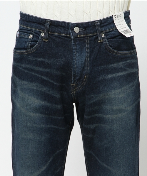 EDWIN(エドウィン)の「【EDWIN】E STANDARD レギュラーストレート アンティークウォッシュ(デニムパンツ・メンズ・インディゴブルー・31inch/32inch/36inch)」の12枚目の写真