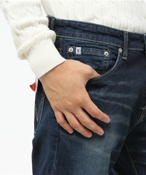 EDWIN(エドウィン)の「【EDWIN】E STANDARD レギュラーストレート アンティークウォッシュ(デニムパンツ・メンズ・インディゴブルー・31inch/32inch/36inch)」の14枚目の写真