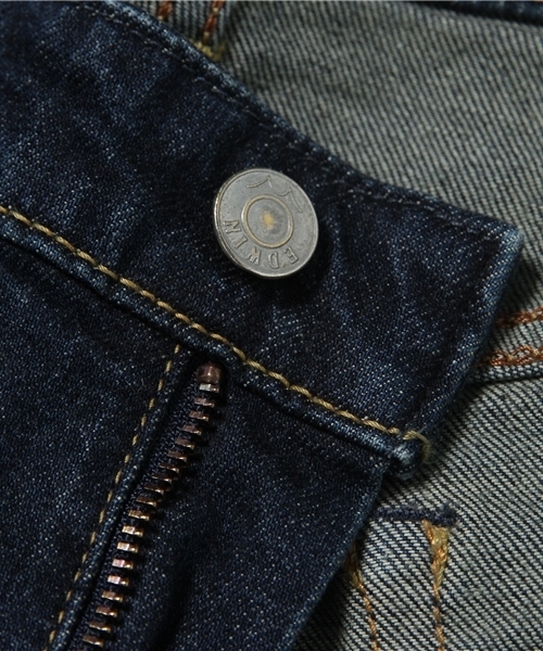 EDWIN(エドウィン)の「【EDWIN】E STANDARD レギュラーストレート アンティークウォッシュ(デニムパンツ・メンズ・インディゴブルー・31inch/32inch/36inch)」の6枚目の写真