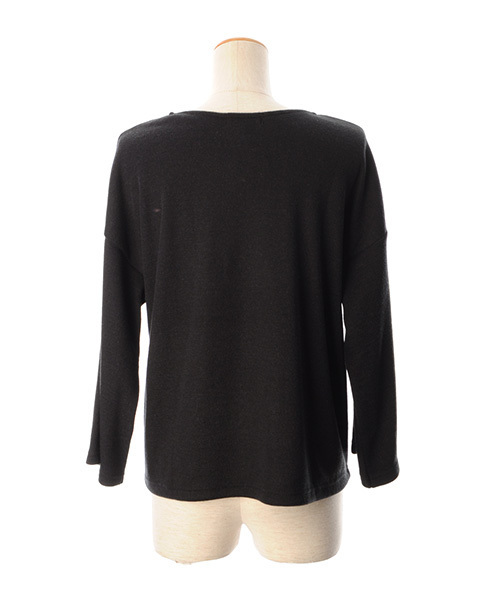 Luz Llena (philter)（ラズレナ　フィルター）の「[made in Japan][ウール混]スリットスリーブ・ニットソートップス（Tシャツ/カットソー・レディース・ブラック/カーキ/レンガ・MEDIUM）」の9枚目の写真