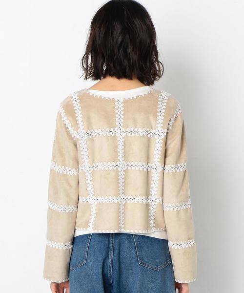 Another Edition（アナザーエディション）の「AEFC ｶｷﾞﾊﾞﾘ PATCHWORK JK ◆（その他アウター・レディース・ライトグレー/ベージュ・FREE）」の11枚目の写真