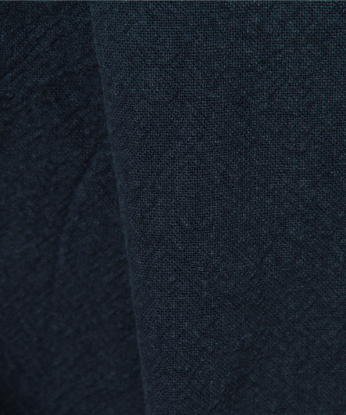 LBC（エルビーシー）の「綿麻楊柳ラインパンツ         （その他パンツ・レディース・ネイビー/ベージュ・LARGE/MEDIUM）」の6枚目の写真