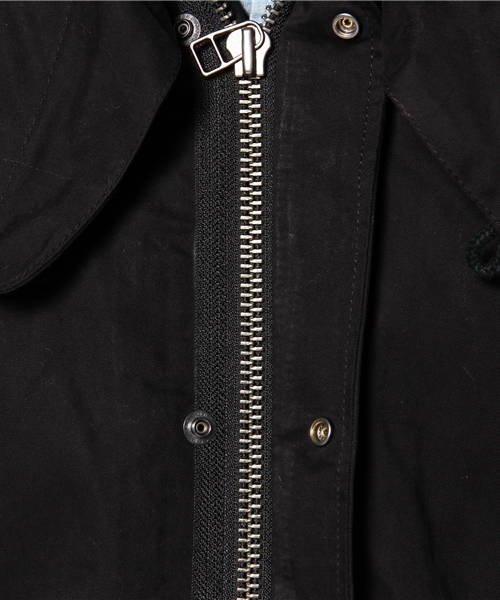 Lui's（ルイス）の「ファーﾓｯｽﾞｺｰﾄ（モッズコート・メンズ・ブラック/カーキ・SMALL/LARGE/MEDIUM）」の8枚目の写真