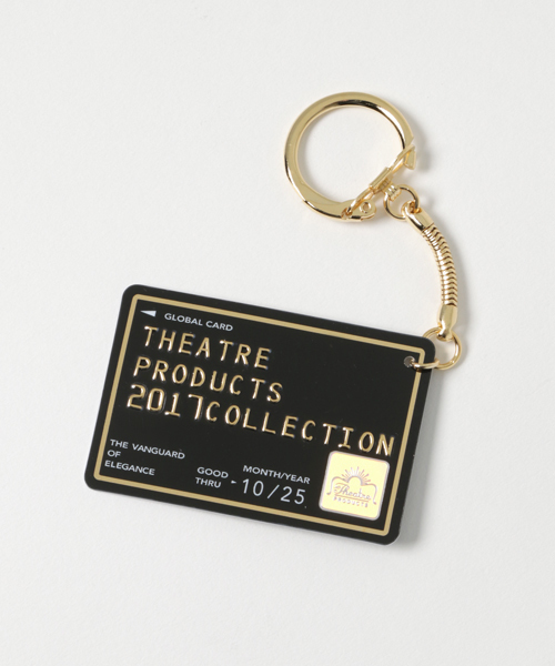 Theatre Products シアタープロダクツ の ミニクレジットカード キーホルダー キーホルダー Wear