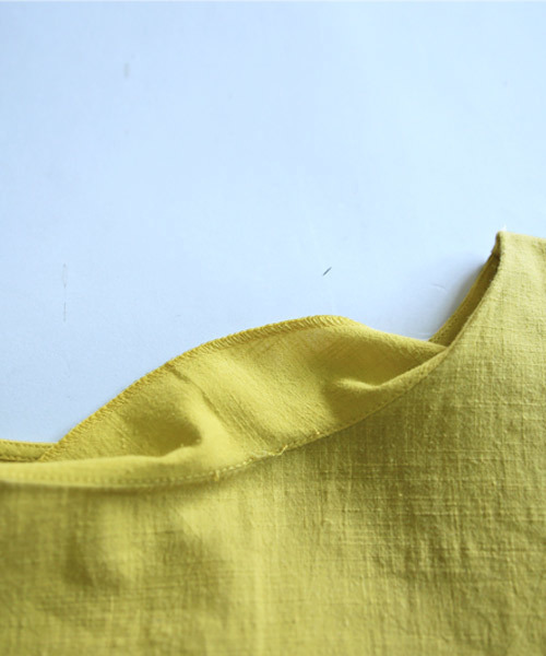 antiqua（アンティカ）の「ドルマントップス（Tシャツ/カットソー・レディース・ブルー/マスタード・FREE）」の12枚目の写真