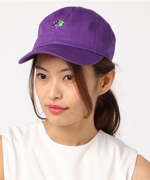 PUNYUS（プニュズ）の「フードワンポイントCAP（キャップ・レディース・パープル/ブラック/ホワイト・FREE）」の10枚目の写真