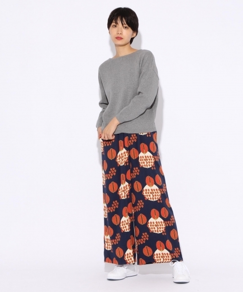 niko and...（ニコアンド）の「トライバルプリントパンツ【niko and ...】（その他パンツ・レディース・レッド/ブラック/マスタード・3/4）」の14枚目の写真