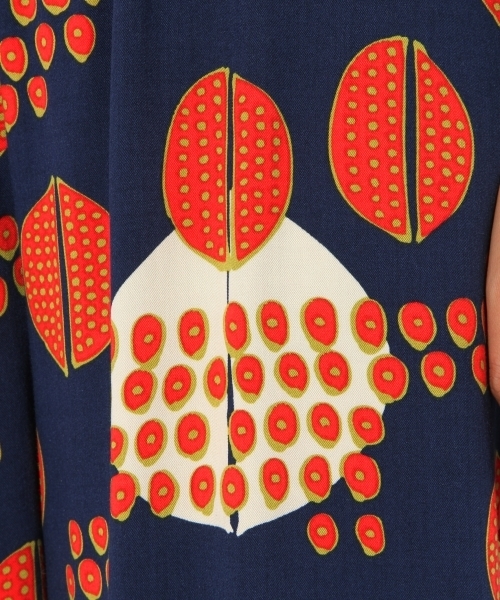 niko and...（ニコアンド）の「トライバルプリントパンツ【niko and ...】（その他パンツ・レディース・レッド/ブラック/マスタード・3/4）」の13枚目の写真