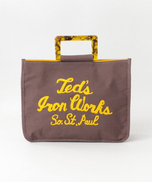 UR SELECT(ユーアールセレクト)の「ユニフォーム刺繍トート(ハンドバッグ・レディース・ホワイト/ブラウン/レッド/グリーン・FREE)」の21枚目の写真