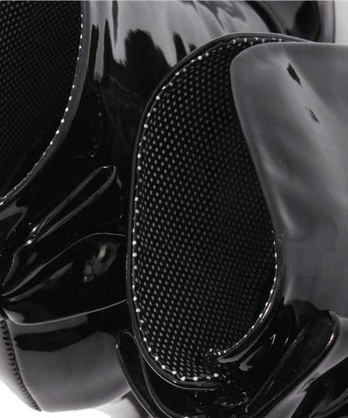 Khaju（カージュ）の「Khaju:バックリボンレインブーツ（レインシューズ・レディース・ブラック・SMALL/MEDIUM/LARGE）」の8枚目の写真