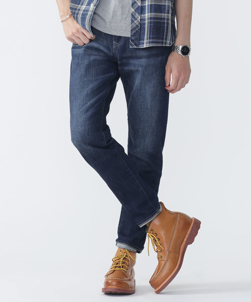 Nano Universe ナノユニバース の Squall Proofテーパードデニム デニムパンツ Wear