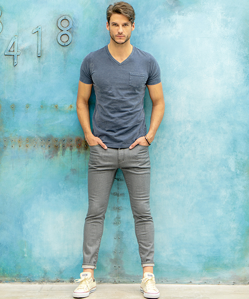 felkod(フィルコッド)の「mt4774-Vintage Like Firm Short Sleeve Pocket V Neck Tee Tシャツ(Tシャツ/カットソー・メンズ・ブラック/ネイビー/ライトグレー・L/M/S)」の13枚目の写真