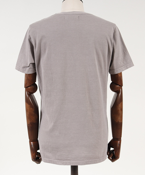 felkod(フィルコッド)の「mt4774-Vintage Like Firm Short Sleeve Pocket V Neck Tee Tシャツ(Tシャツ/カットソー・メンズ・ブラック/ネイビー/ライトグレー・L/M/S)」の6枚目の写真