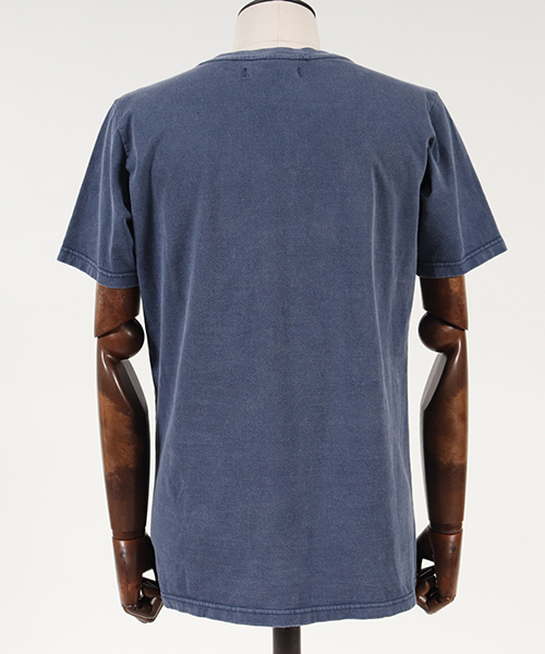 felkod(フィルコッド)の「mt4774-Vintage Like Firm Short Sleeve Pocket V Neck Tee Tシャツ(Tシャツ/カットソー・メンズ・ブラック/ネイビー/ライトグレー・L/M/S)」の5枚目の写真