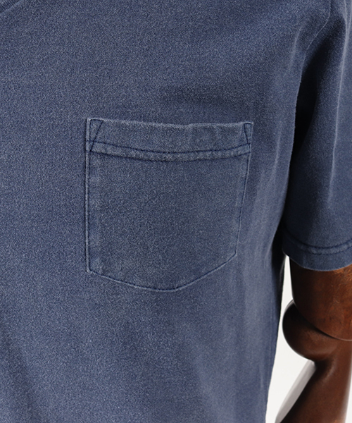 felkod(フィルコッド)の「mt4774-Vintage Like Firm Short Sleeve Pocket V Neck Tee Tシャツ(Tシャツ/カットソー・メンズ・ブラック/ネイビー/ライトグレー・L/M/S)」の16枚目の写真