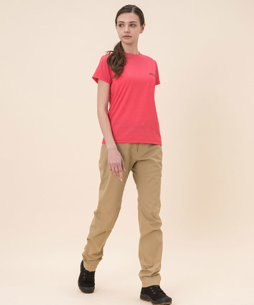 AIGLE(エーグル)の「撥水加工 W ハイクパンツ(その他パンツ・レディース・ダークネイビー/ベージュ・SMALL/LARGE/MEDIUM)」の1枚目の写真
