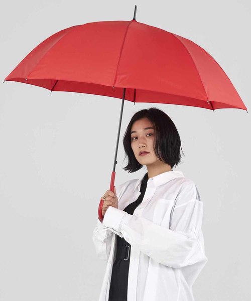 Wpc.(ダブルピーシー)の「「濡らさない傘」アンヌレラ unnurella long(長傘)」|レッド