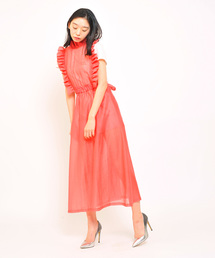 SIIILON(シーロン)|ワンピース/ドレス(レッド系)一覧 - WEAR 【在庫なし】 siiilon ドレス ひざ丈ワンピース