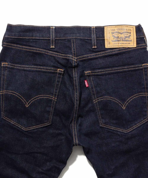 Levi's（リーバイス）の「WORKWEAR 505(TM) レギュラーストレート INDIGO RINSE（デニムパンツ・メンズ・ダークインディゴブルー・32inch/30inch/28inch/31inch/29inch/W33 L32/W34 L32/W36 L32）」の6枚目の写真