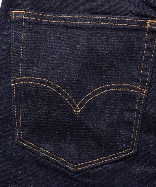 Levi's（リーバイス）の「WORKWEAR 505(TM) レギュラーストレート INDIGO RINSE（デニムパンツ・メンズ・ダークインディゴブルー・32inch/30inch/28inch/31inch/29inch/W33 L32/W34 L32/W36 L32）」の2枚目の写真