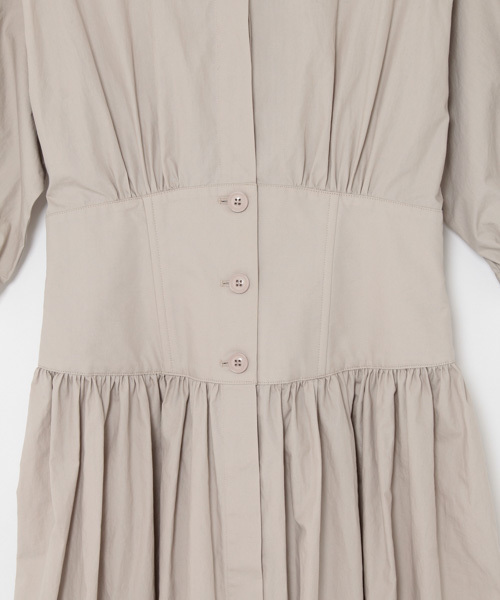 laboratory work（ラボラトリーワーク）の「コルセットガウンワンピース（ワンピース・レディース・オフホワイト/グレー系その他・MEDIUM）」の9枚目の写真