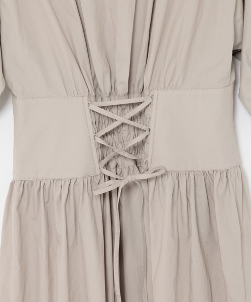 laboratory work（ラボラトリーワーク）の「コルセットガウンワンピース（ワンピース・レディース・オフホワイト/グレー系その他・MEDIUM）」の5枚目の写真