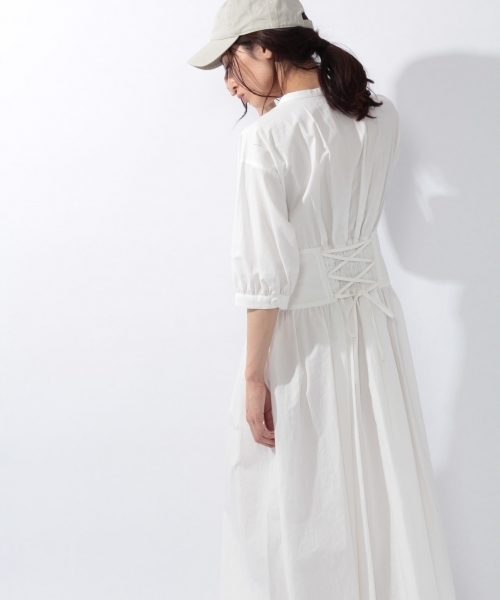 laboratory work（ラボラトリーワーク）の「コルセットガウンワンピース（ワンピース・レディース・オフホワイト/グレー系その他・MEDIUM）」の22枚目の写真