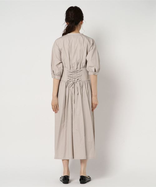 laboratory work（ラボラトリーワーク）の「コルセットガウンワンピース（ワンピース・レディース・オフホワイト/グレー系その他・MEDIUM）」の15枚目の写真